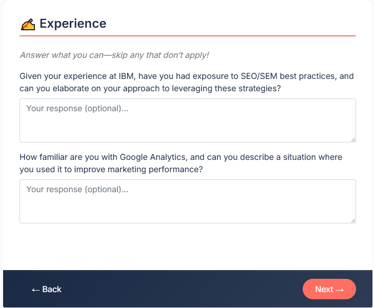 Coverforge user prompts